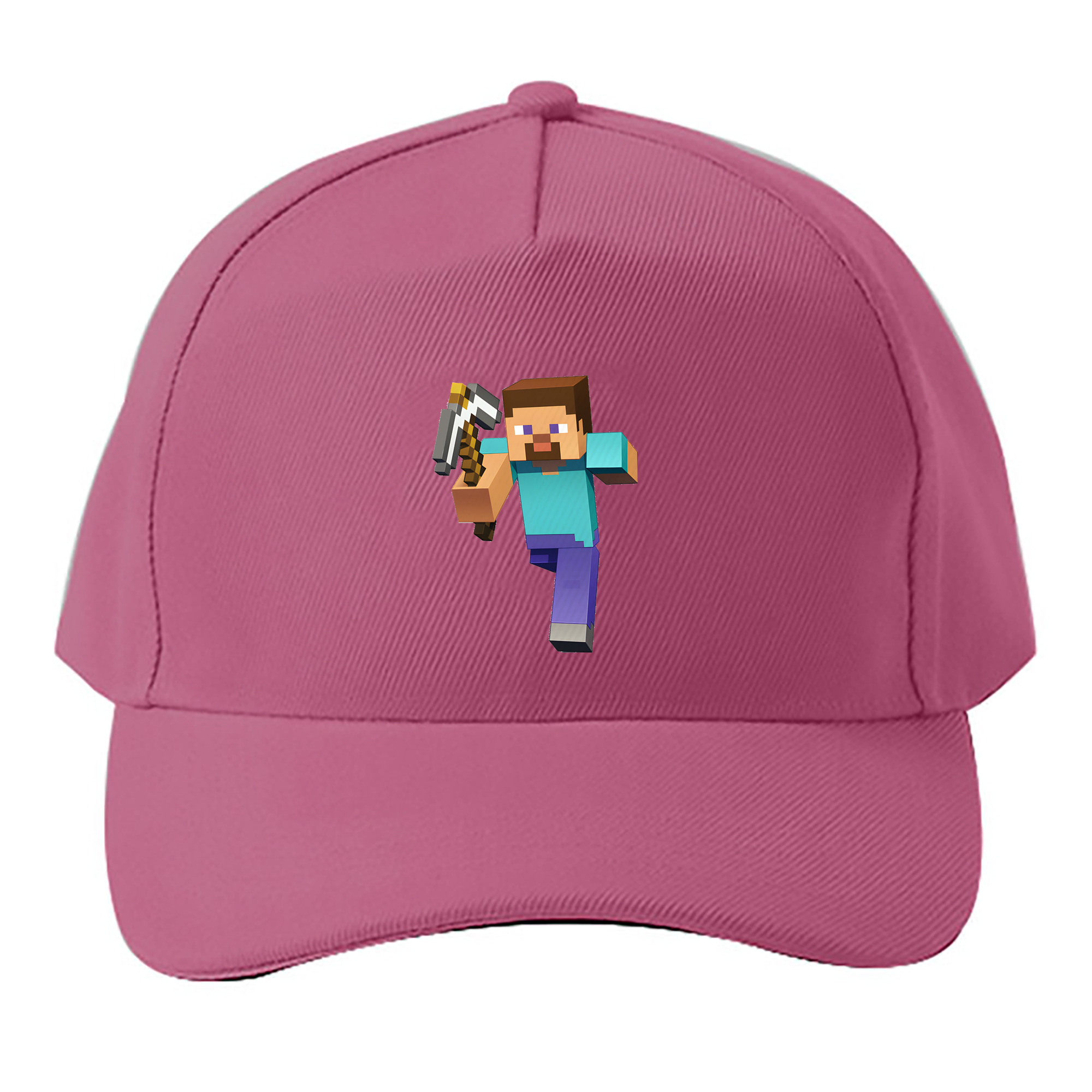 （画像用） マインクラフト ブロックの世界 Minecraft MC Block world ベースボールキャップ 綿100％ 男女兼用 帽子 スポーツ